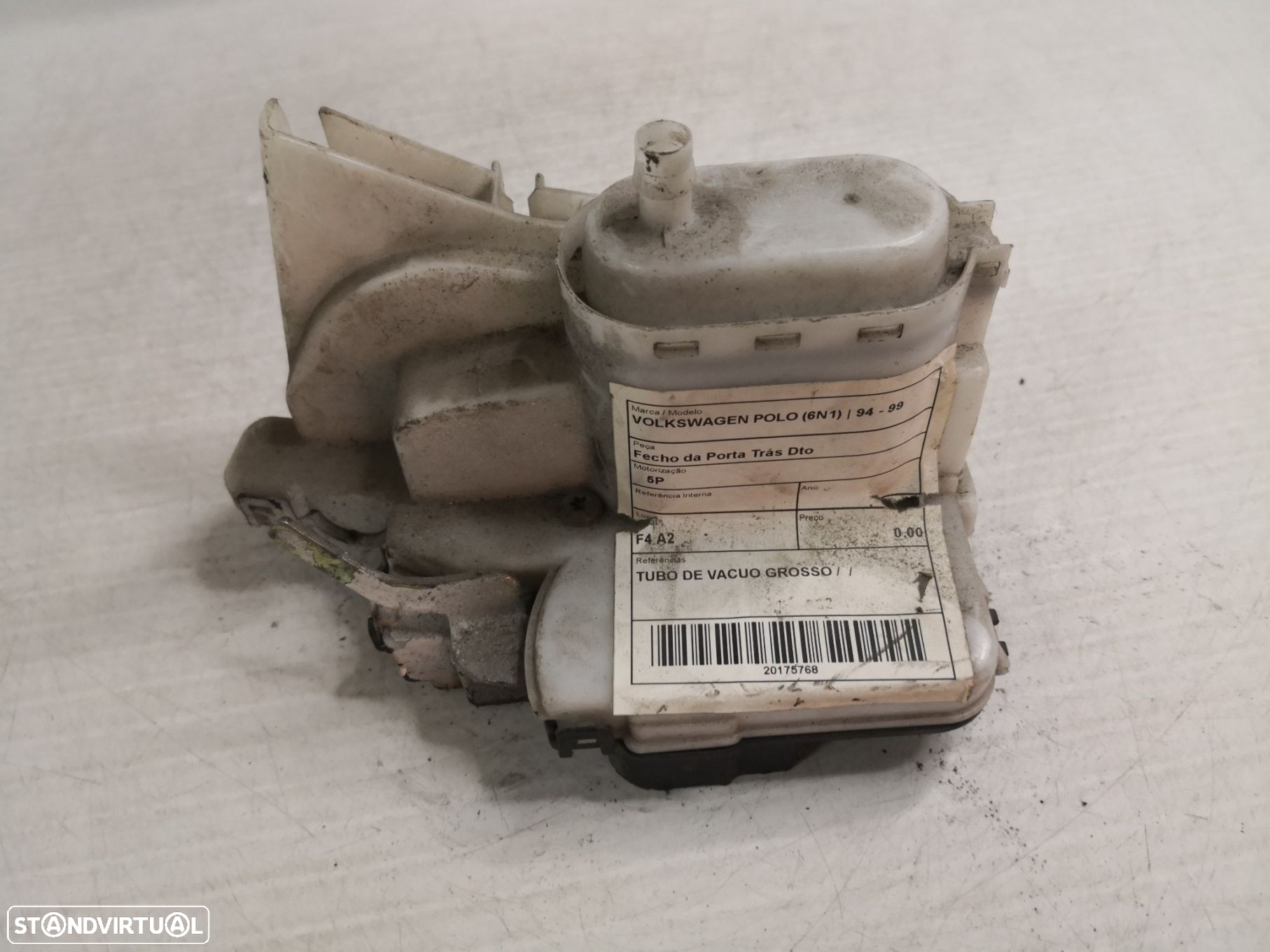 Fecho Da Porta Trás Dto Volkswagen Polo (6N1) - 2