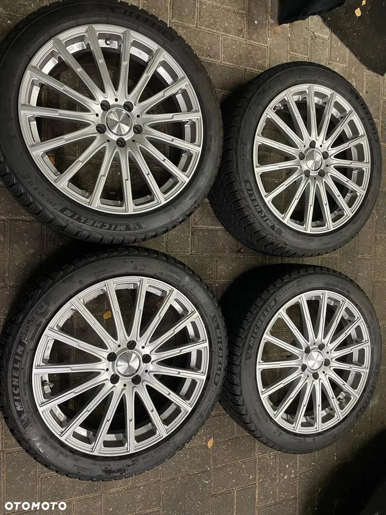 alu felgi 19 mercedes w222 idealne zimowe opony 245/45/19 michelin ice snow - 1