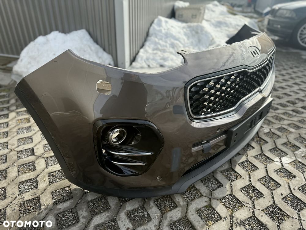 Kia Sportage IV Zderzak Przód Przedni Sprysk, PDC 2015-2019 Kolor: D5U - 14