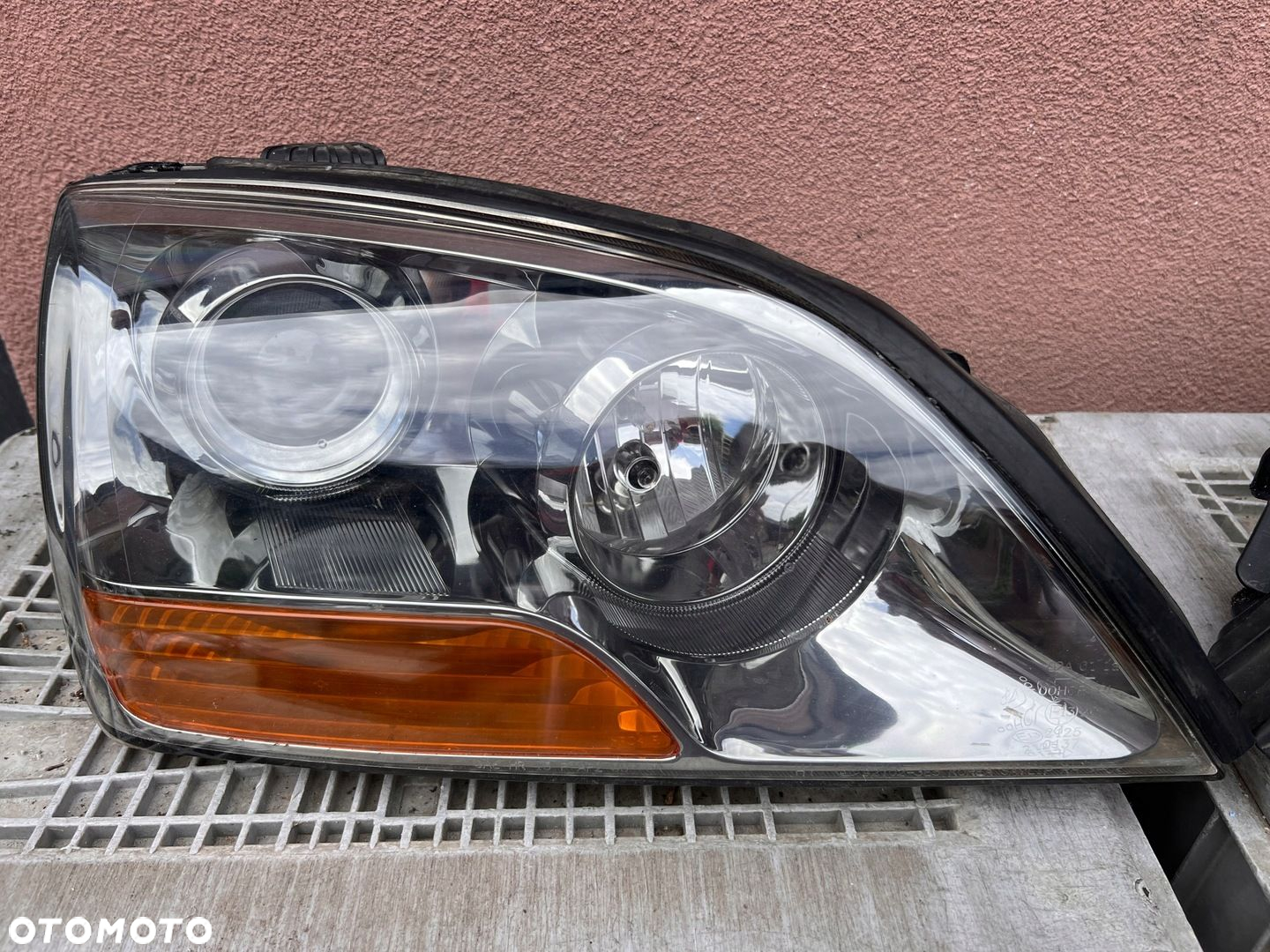 Lampa przednia KIA SORENTO I LIFT KOMPLET EUROPA ORYGINALNE - 2