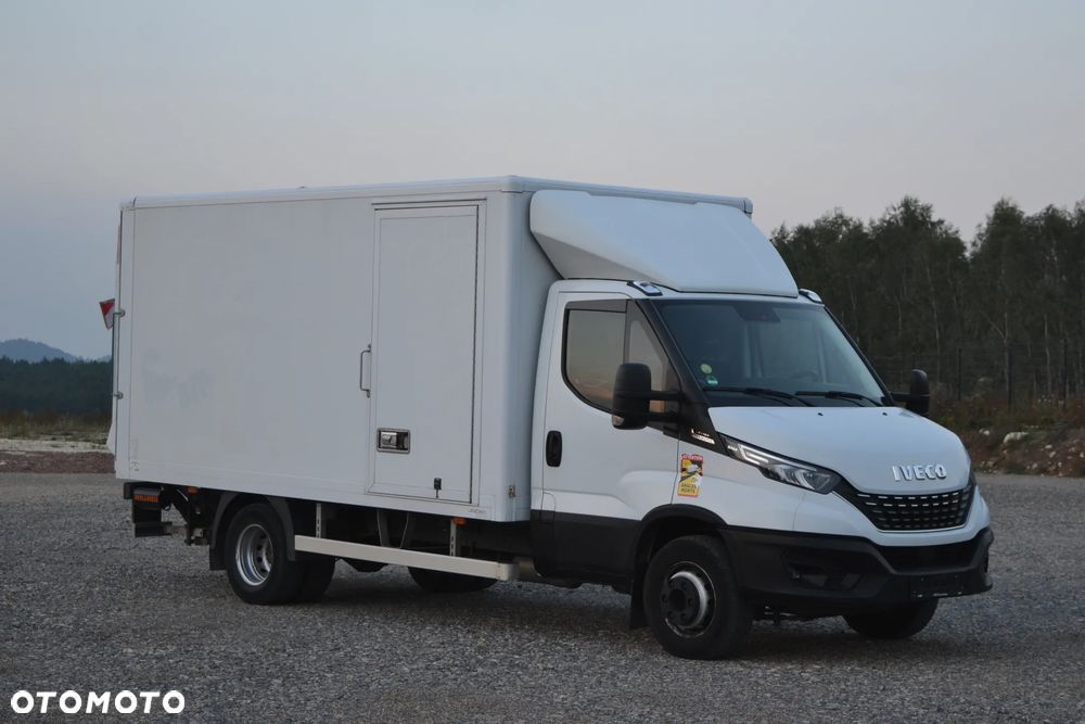 Iveco Daily 72-180 72C18 Hi_Matic Kontener 8 Palet Winda 1000 KG Boczne drzwi 70C18 70-180 FULL LED - 1