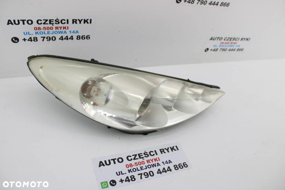Peugeot 206+ Plus Lampa Przód Lewa Prawa EU - 5