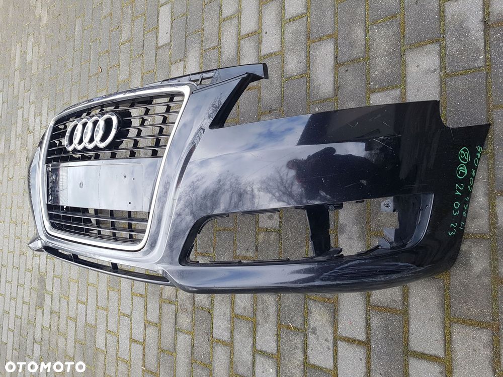 audi a3 99-12 lift zderzak grill atrapa przód 8p0807437h - 4