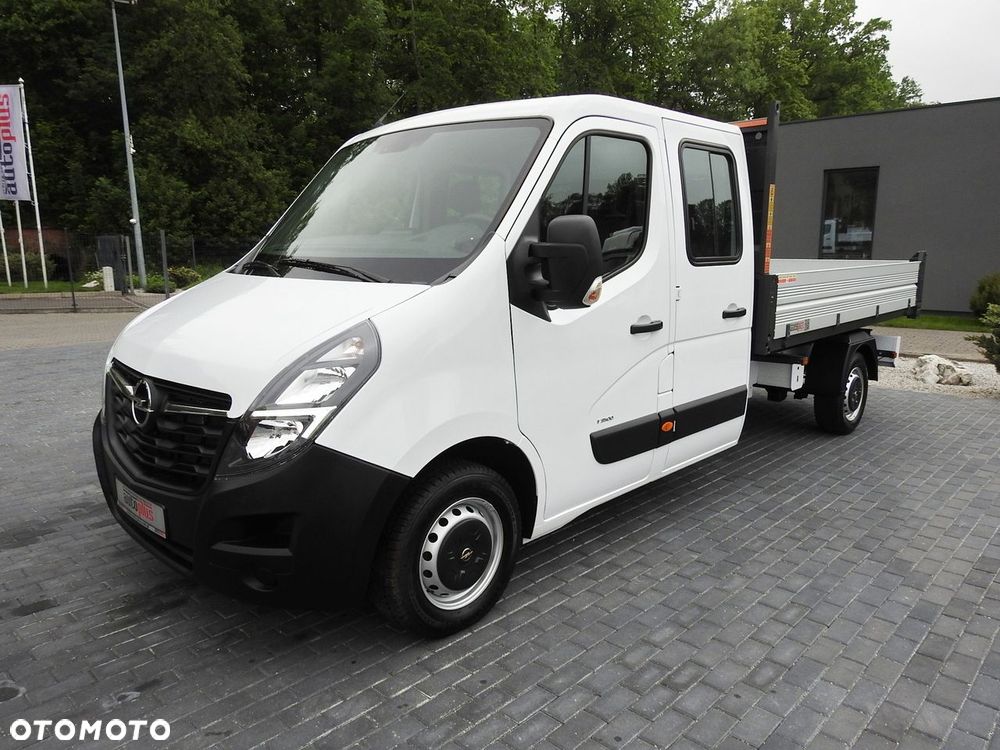 Opel MOVANO PODWÓJNA KABINA DOKA 6 MIEJSC WYWROTKA TEMPOMAT KLIMATYZACJA LEDY  145KM - 7