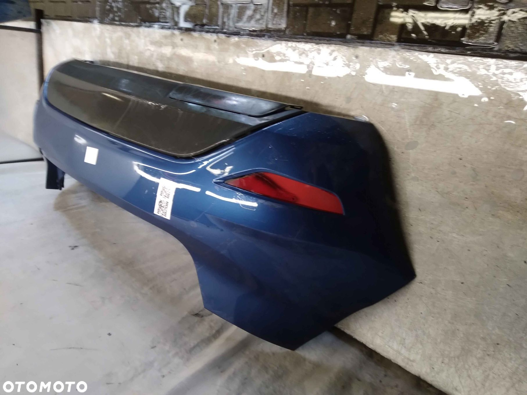 ^ ZDERZAK TYŁ TYLNY DO FORD FIESTA MK7 7 VII NIEBIESKI GRANATOWY - 2