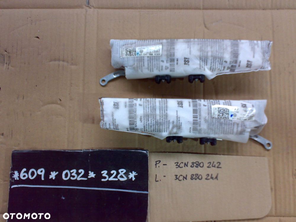 vw atlas 2018 - poduszka boczna w fotel prawa lewa orginał - 2