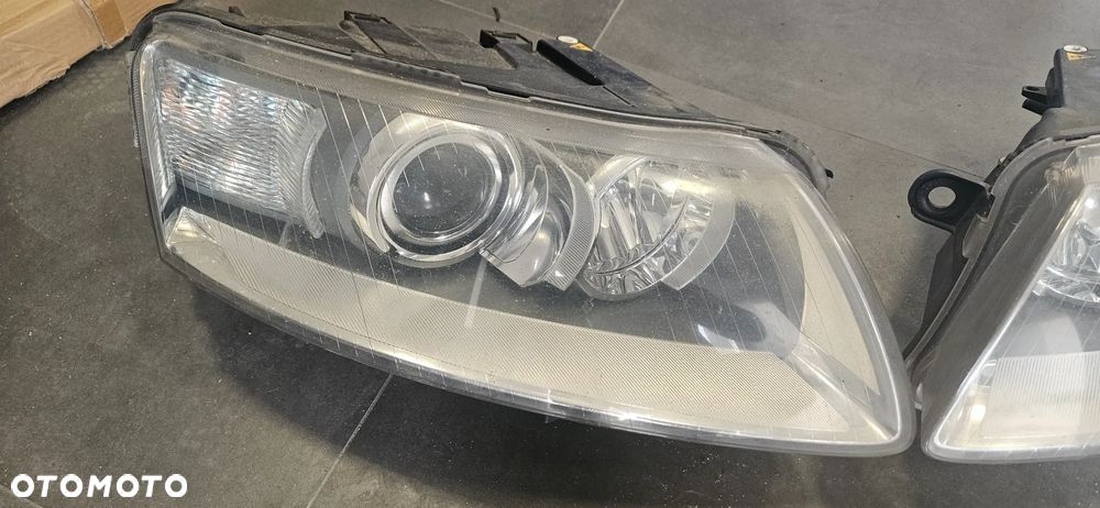 Lampa lewa prawa przód przednia xenon Audi A6 C6 2006r Europa - 2