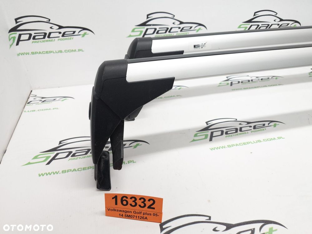 Bagażnik dachowy bazowy belki poprzeczki Volkswagen Golf plus 05-14 5M071126A - 2
