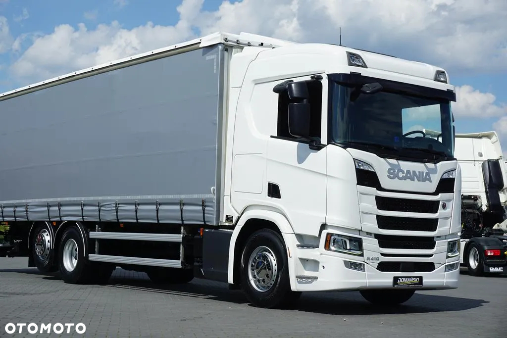 Scania R 410 / ACC / E 6  / FIRANKA + WINDA / DŁ. 9,5 M / 23 PALETY / RETARDER - 34