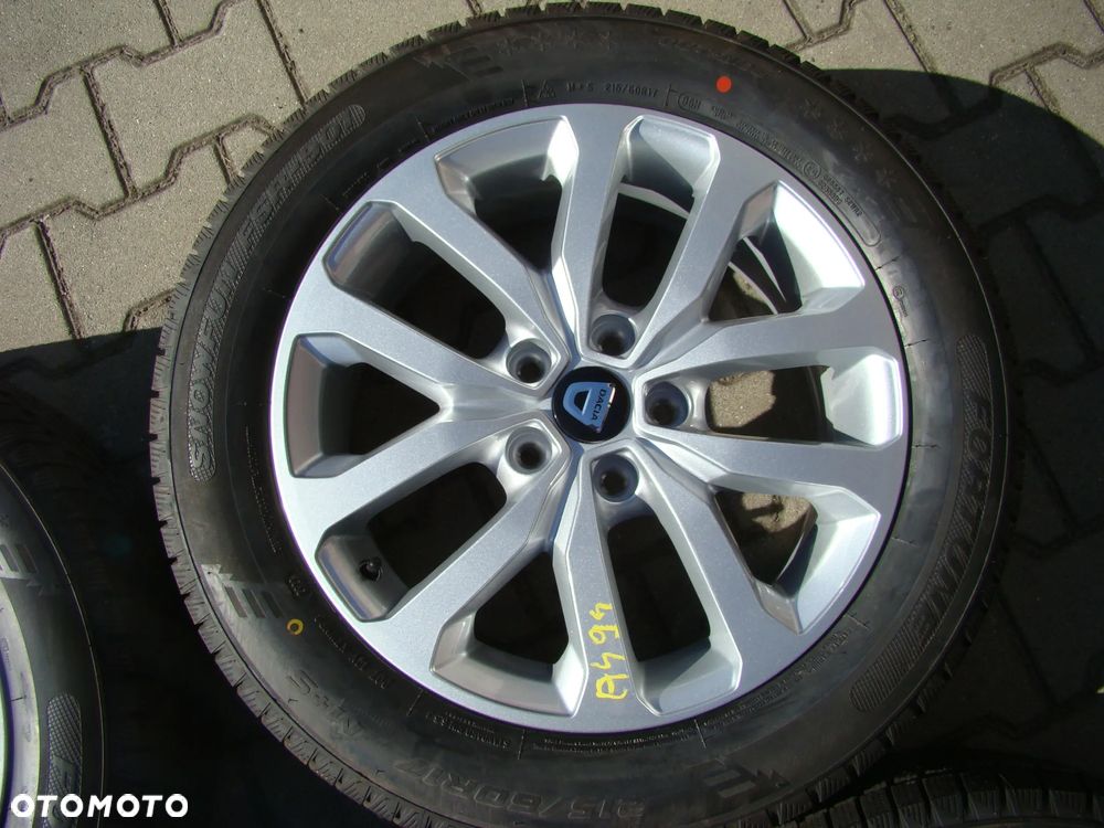 a494 5x114,3 Dacia Duster 7Jx17 et40 opony zimowe niemontowane 215/60 R17 - 5