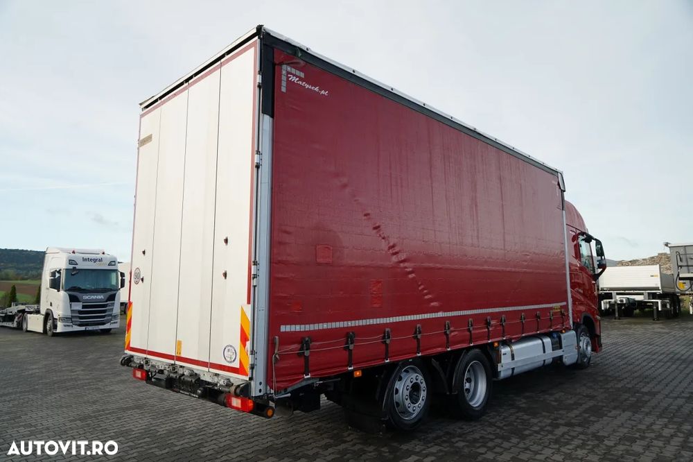 Volvo FH 460 / SOLOWKA / I-SAVE / I-PARK COOL / DIRECȚIE ȘI PUNTE RIDICABILĂ / WIELTON / CORTINĂ ARMATĂ - 7
