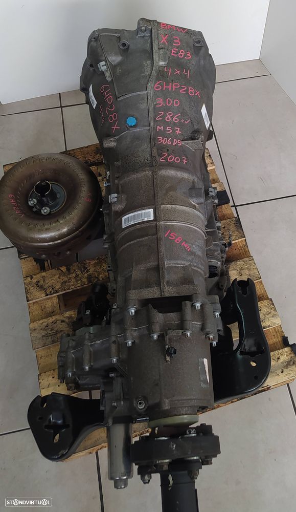 peças Motor Bmw X3 35D bi-turbo 286cv M57 bloco aluminio E87 306D5 caixa velocidades 6HP-28x - 10