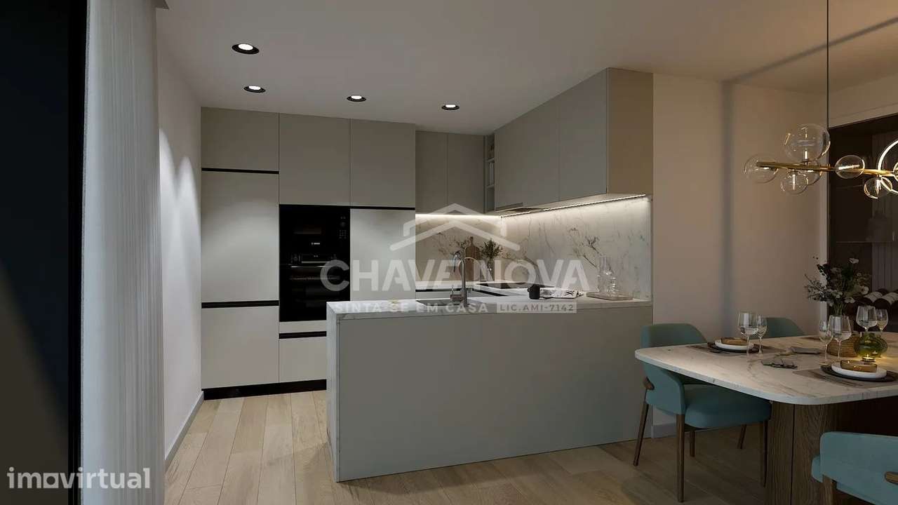 Apartamento T2 c/terraço e garagem BOX - Em construção - GRANJA - Grande imagem: 4/18
