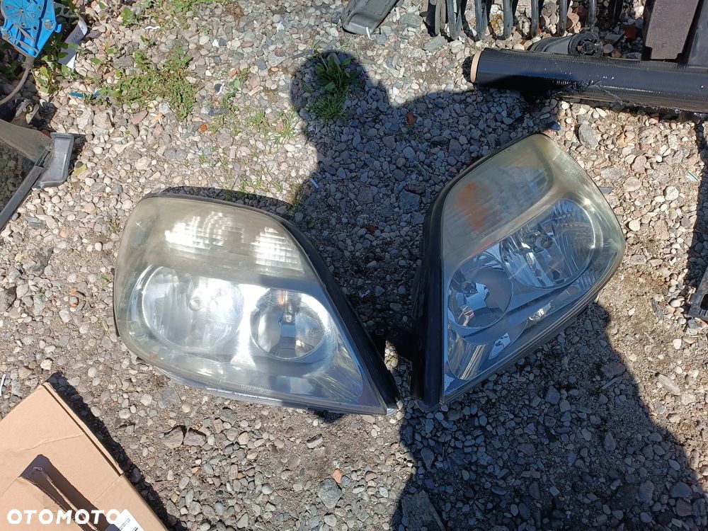 renault scenic i lift komplet lamp przód lewa prawa europa - 1