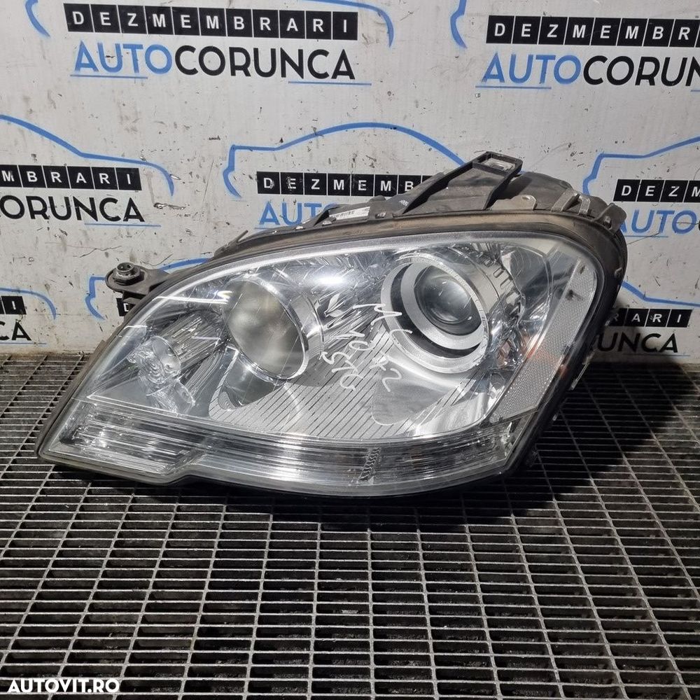 Far Stanga Mercedes ML W164 Facelift 2008 - 2011 SUV 4 Usi (1072) Fara xenon ... - 1
