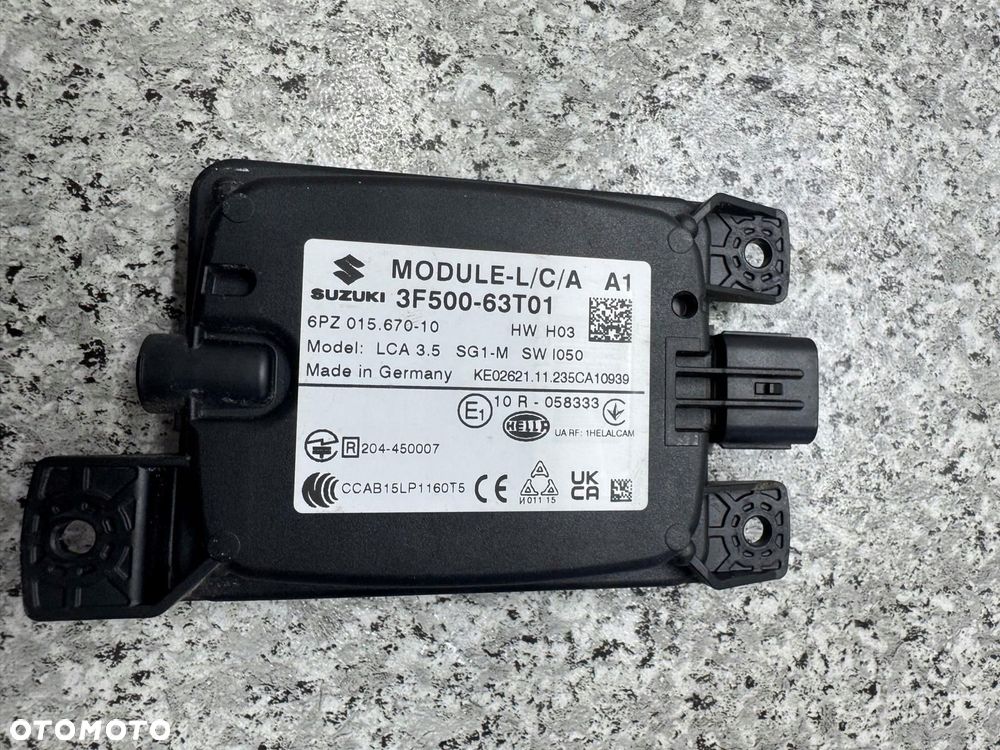 sensor czujnik martwego pola prawy suzuki s-cross ii 2021- 3f500-63t01 - 2