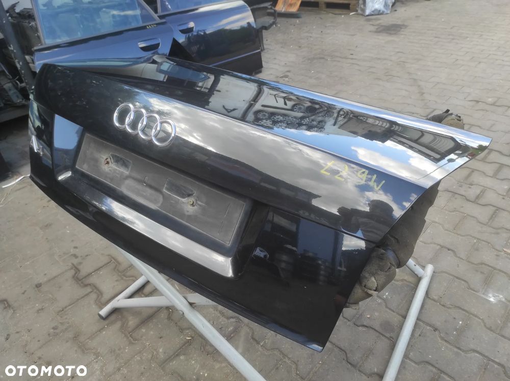 AUDI A4 B6 SEDAN KLAPA BAGAŻNIKA TYLNA SZYBA LŻ9Y CZARNA WYSYŁKA !!!! - 2