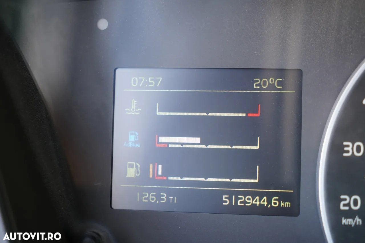 Volvo FH 500 / CABINĂ JOSĂ / SISTEM HIDRAULIC / CONTRACT DE SERVICE POST-SERVICE - 37