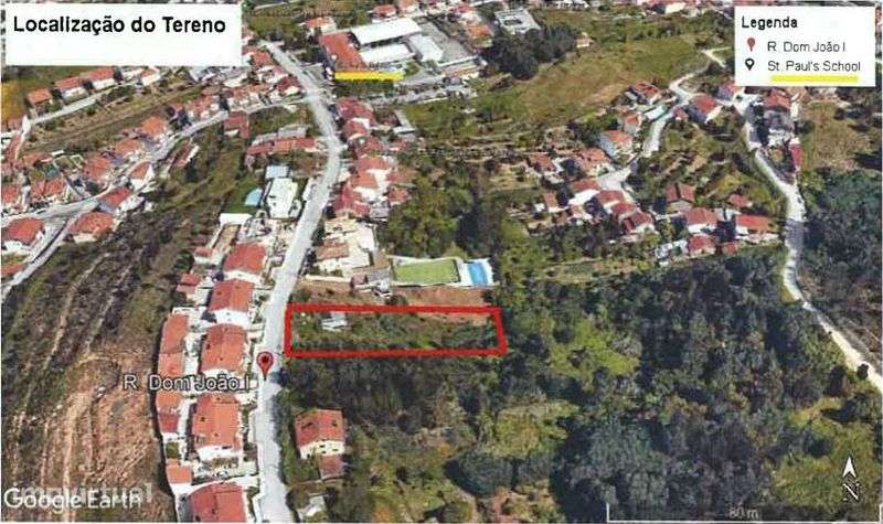 Terreno com 1.450 m² em Fala — Coimbra - VENDA JUDICIAL