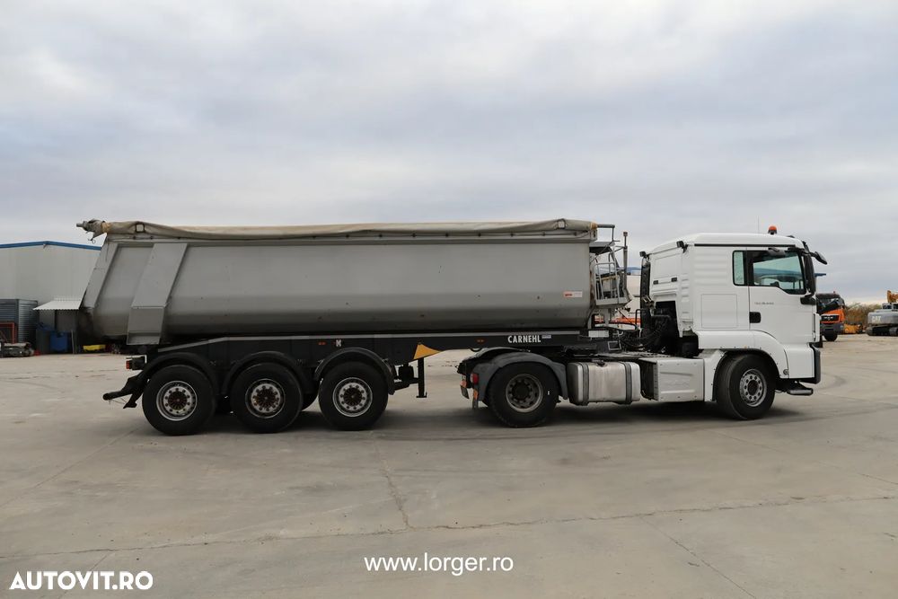MAN TGS 18.440 4x2 BLS + Semiremorcă Carnehl CHKS/HH basculabilă - 10