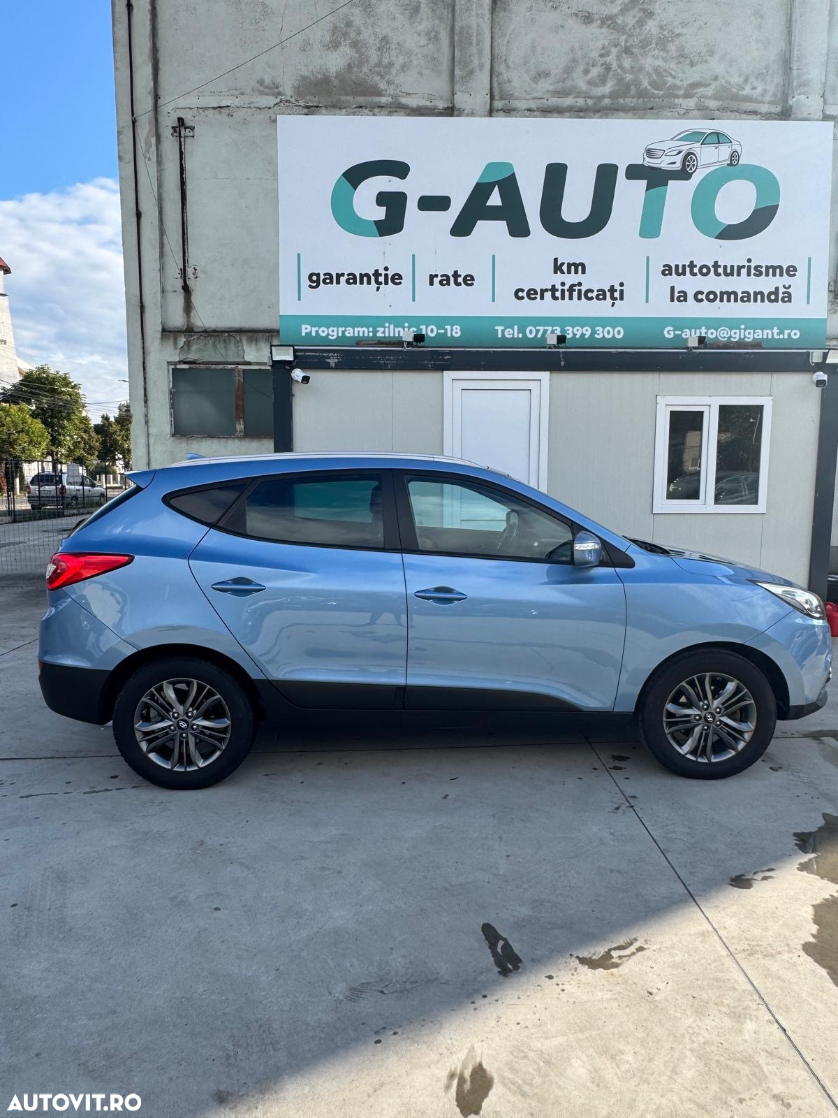 Hyundai ix35 1.7 CRDI 2WD blue Finale Silver - 7