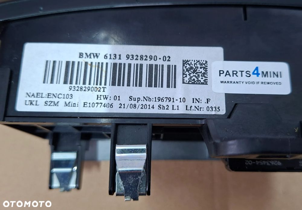 MINI F55 F56 F57 Przełącznik Start Stop PDC 9328290 - 4