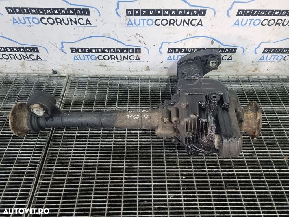 Cutie de Tranfer Grup Fata Volkswagen Touareg 7L facelift 2.5 2007 - 2011 174CP Automata ... - 1