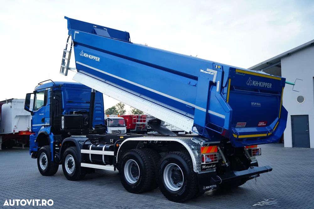 MAN TGS 41.480 / 8X8 / ​​BASCULATOR / BASCULATOR SPATE / KH KIPPER / HARDOX / RICH EQUIPMENT / - 4
