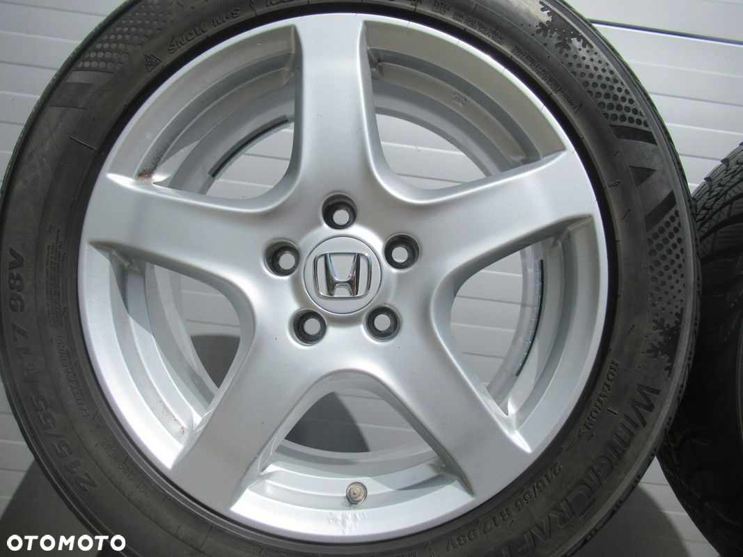 ALU+OPONY ZIMA R17 HONDA HR-V,ACCORD 8mm - 3