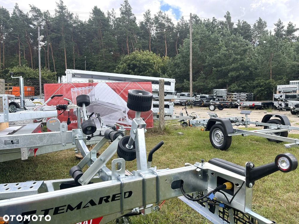 TEMARED PRZYCZEPA PODŁODZIOWA B18 VZ 1800 dmc światła LED odchylane - 12