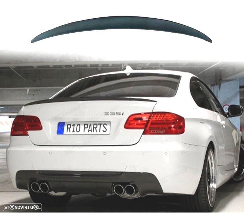 SPOILER TRASEIRO BMW E92 E93 LOOK M PERFORMANCE 06-10 - 1