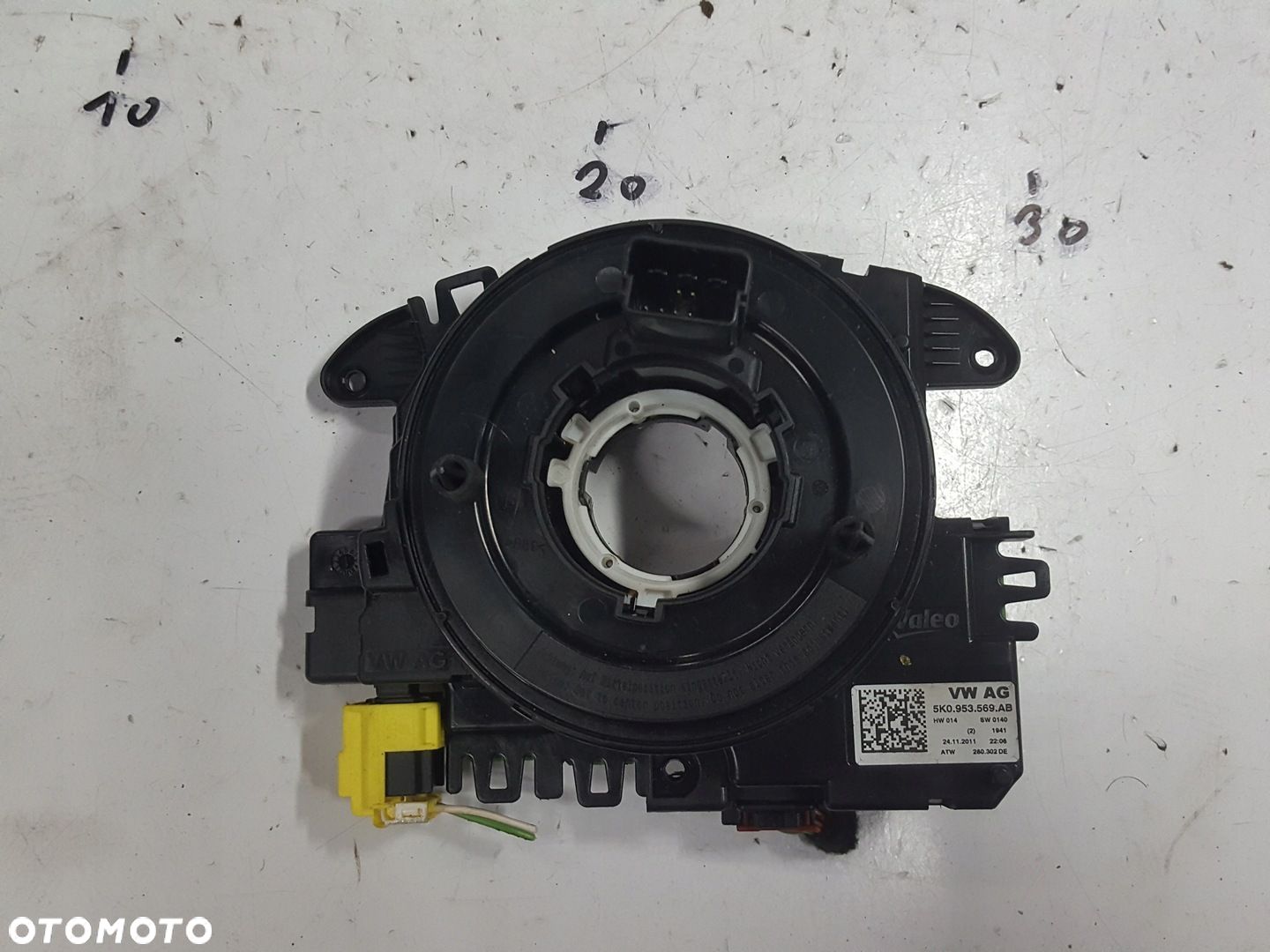 VW PASSAT CC 08-12r TAŚMA AIRBAG ZWIJAK 5K0953569AB - 1