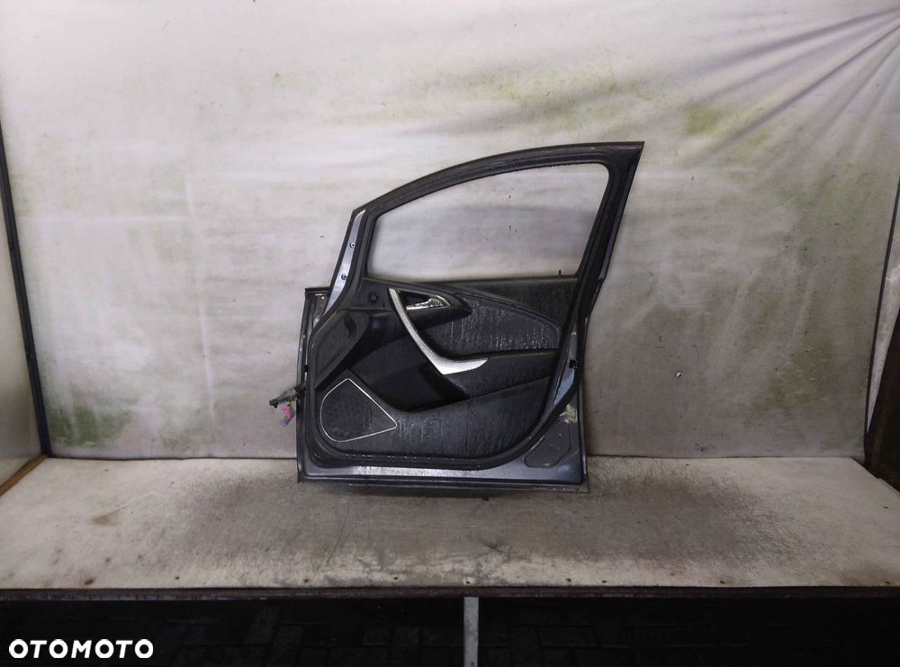 / DRZWI PRZÓD PRZEDNIE PRAWE OPEL ASTRA J 4 IV Z177 SZARE GRAFITOWE 5D 5 DRZWI HB - 4