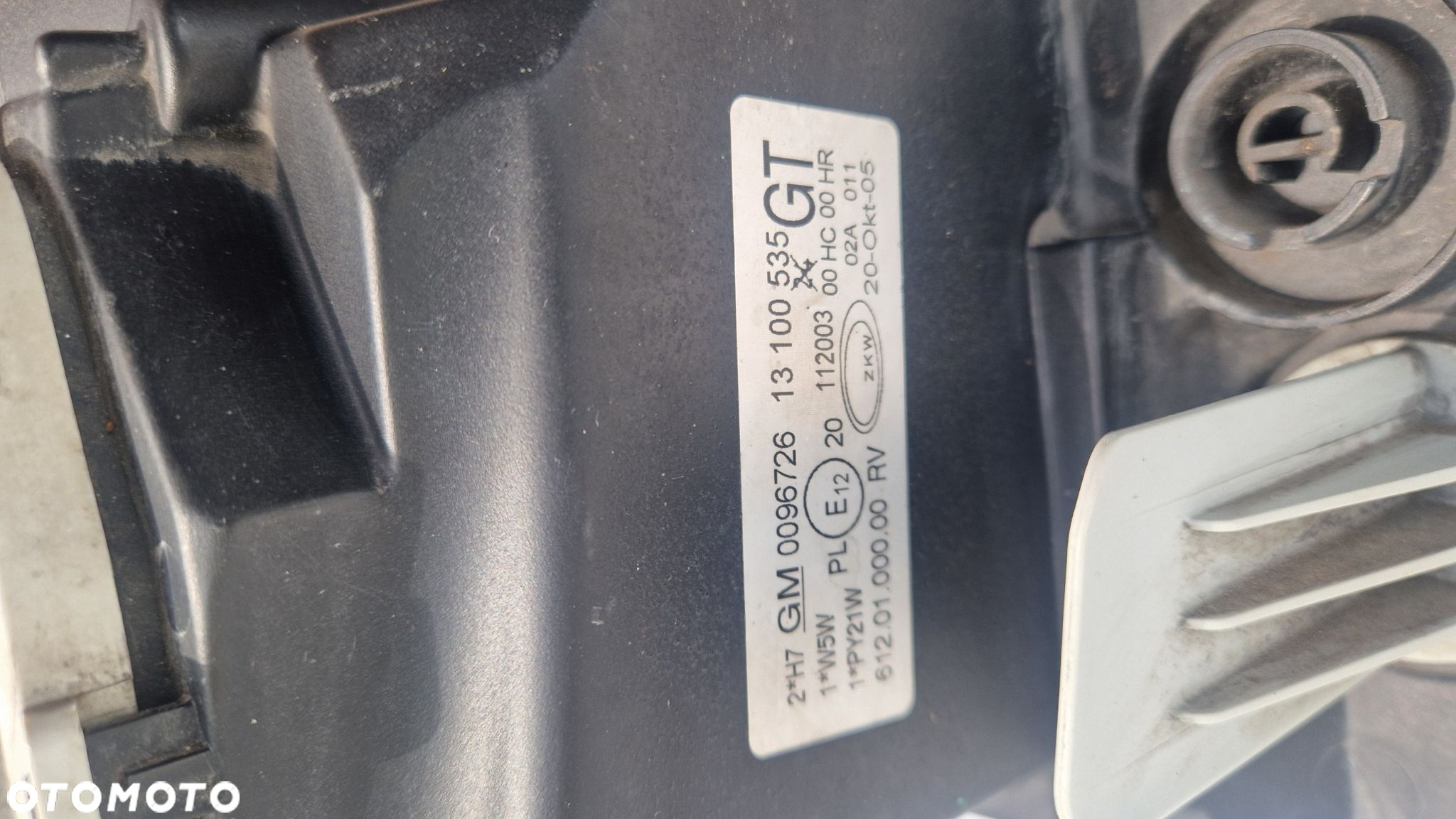 OPEL CORSA C LIFT LAMPA PRZÓD PRZEDNIA LEWA  EUROPA 13100535 - 3