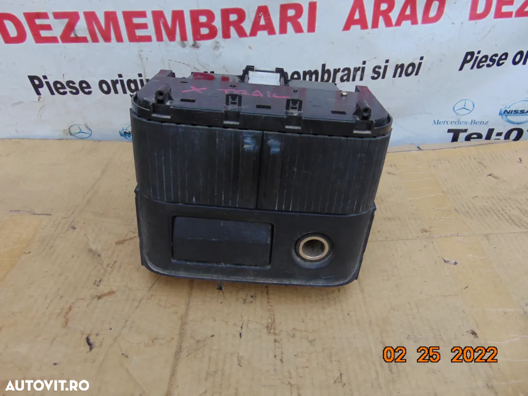 Scrumiera nissan x trail 2001-2007 loc depozitare consola centrala x trail t30 - 2