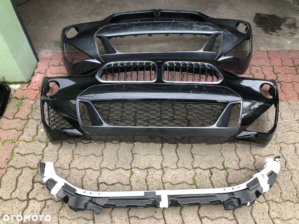 BMW X1 U11 X2 U10 M-PAKIET pianka ABSORBER ZDERZAKA PRZÓD +czujnik pieszych - 1