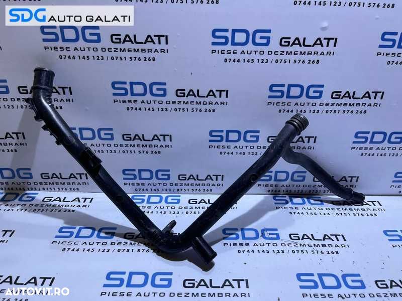 Teava Conducta Apa Lichid Racire Motor Seat Altea 1.6 TDI CAY CAYB CAYC 2007 - 2013 Cod 03L121065F [i0086] - 1