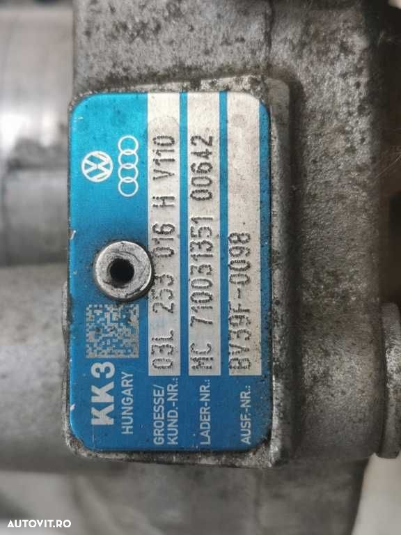 Turbina 03L 253 016 H kk3 V110 pentru 1.6 tdi tip CAY VW Polo 6R - 2