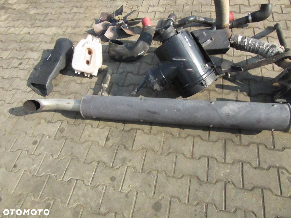 Tłumik sprzęgło wiskotyczne wiatrak dolot rura wąż Case McCormick XTX145 XTX165 XTX185 XTX200 XTX215 - 6