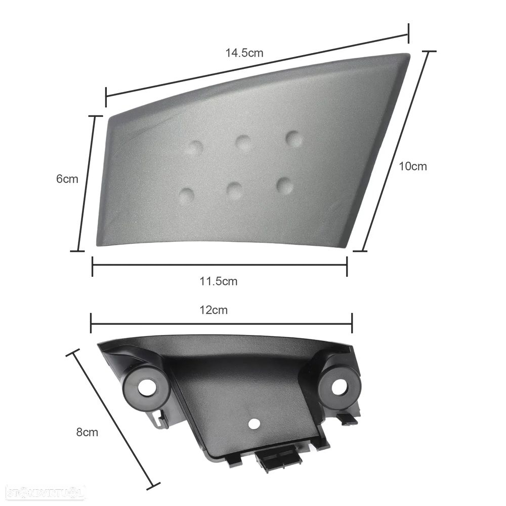 Puxador interior Citroen C1 Peugeot 107 Toyota Aygo NOVO - 4