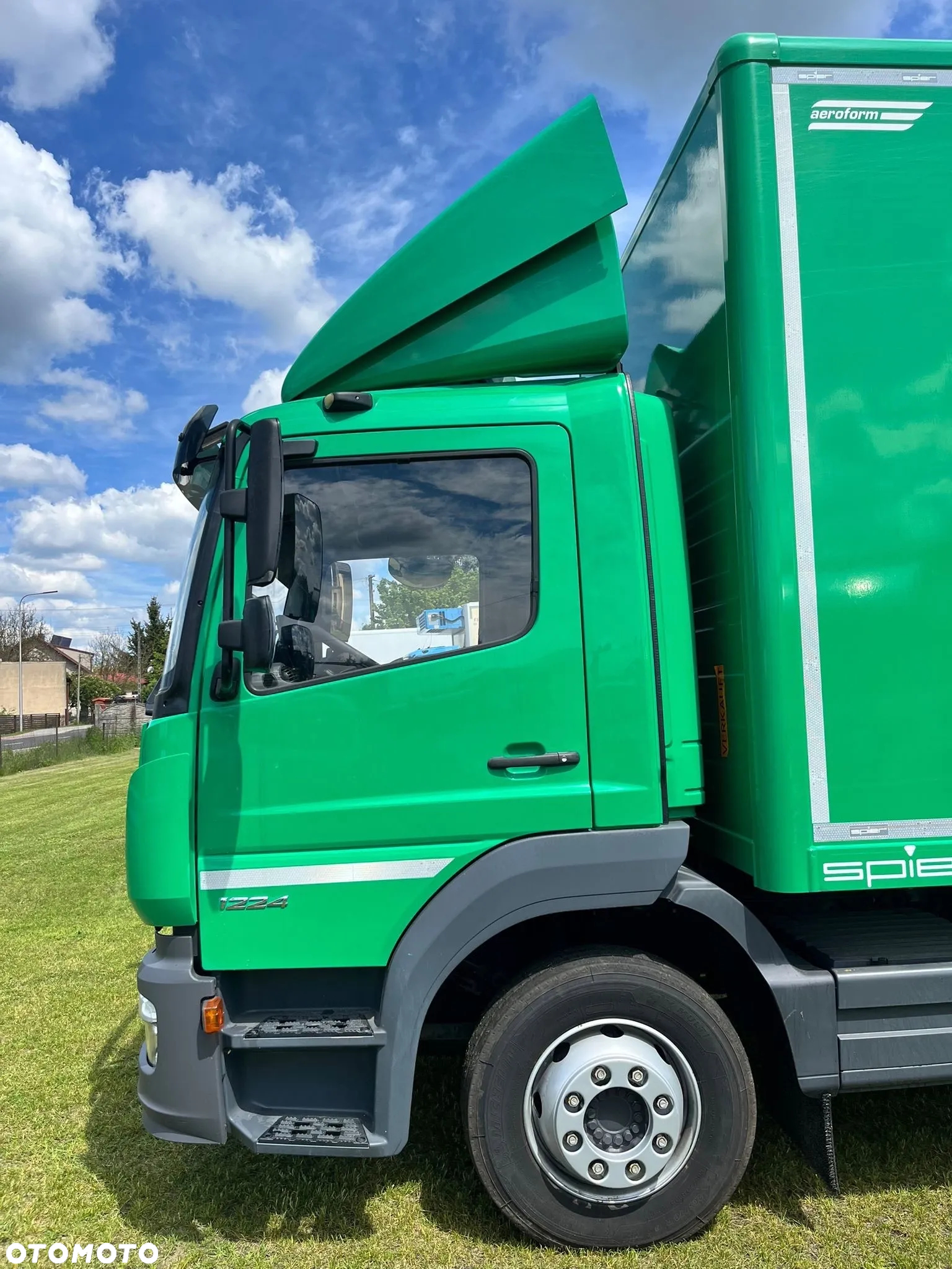 Mercedes-Benz ATEGO 1224L KONTENER 7.40 m | EURO-6 | - 7