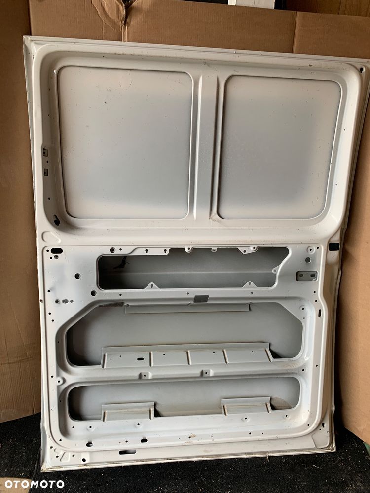 Drzwi boczne przesuwne prawe VW T6 T5 pełne białe - 12