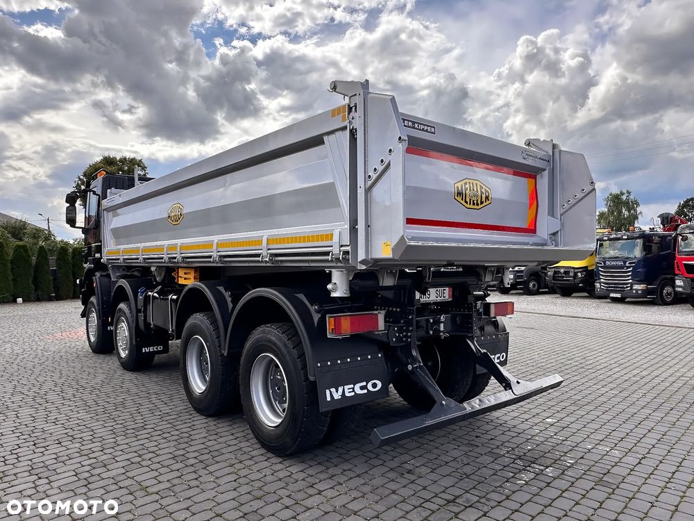 Iveco TRAKKER 450 8x8  WYWROTKA MEILLER 3S Przebieg 200 tys.km - 10