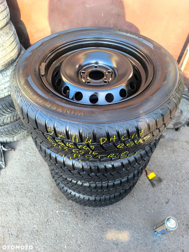 5x114,3 Felgi Stalowe Stal 5x114 Koła Zimowe Zima 16 RENAULT KADJAR DACIA DUSTER NISSAN QASHQAI XTRAIL 7mm Legnica ALU-RAD 215/65 - 2