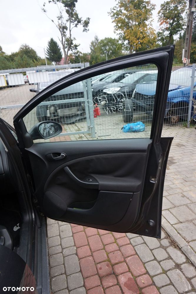 DRZWI PRZEDNIE PRAWE TOLEDO III 5P LS9N  CZARNY SEAT 2004-2009 - 8