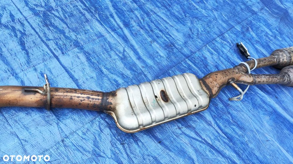 WYDECH TŁUMIK KOŃCOWY ŚRODKOWY RURA WYDECHOWA 7540189 7560561 BMW E60 E61 LCI LIFT 530i 3.0i N53 N53B30 - 4