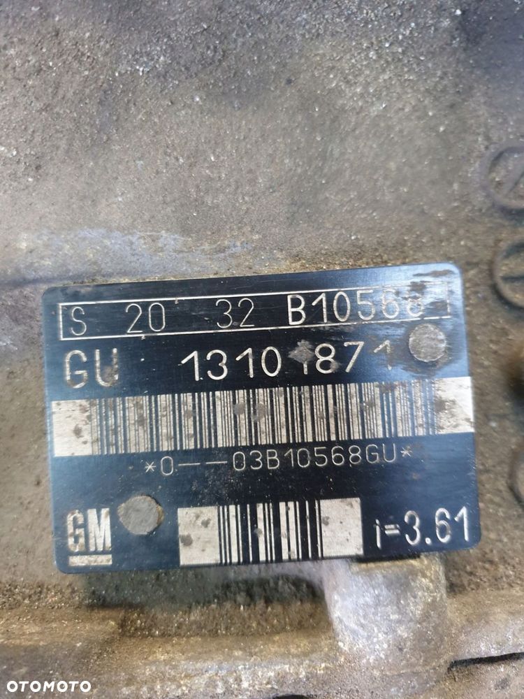 SKRZYNIA BIEGÓW OPEL VECTRA C 2.2 DTI GU13101871 - 3
