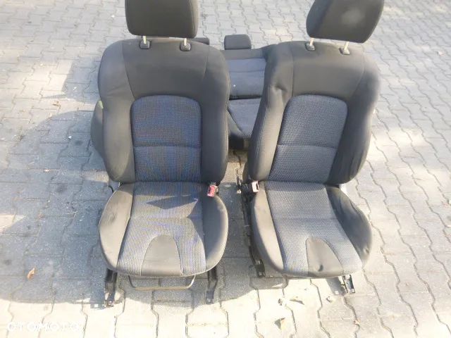 FOTEL FOTELE LEWY PRZÓD PRAWY PRZÓD + TYLNA KANAPA MAZDA 3 BK HB - 9