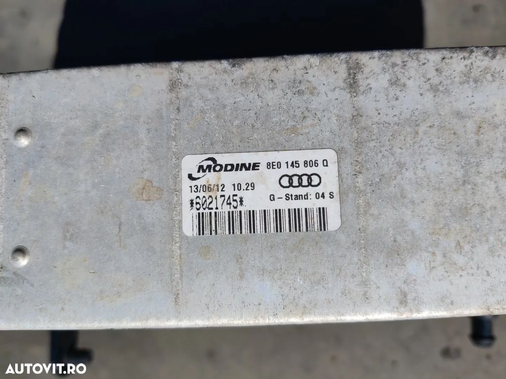 Radiator intercooler dreapta Seat EXEO 2008-2013 Audi A4 B7 8E0145806Q - 4