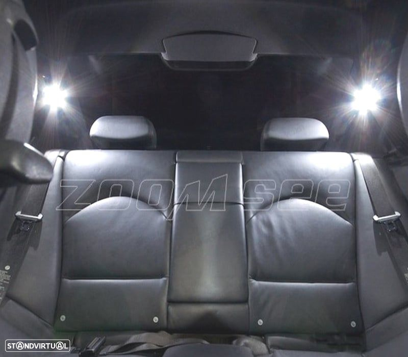KIT COMPLETO 16 LAMPADAS LED INTERIOR PARA BMW E46 SEDAN COUPE 328I 330I 330XI 325CI 323CI 328CI 330 - 5